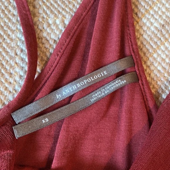 Anthropolgie Ruched Tank, Size XS - Picture 2 of 7